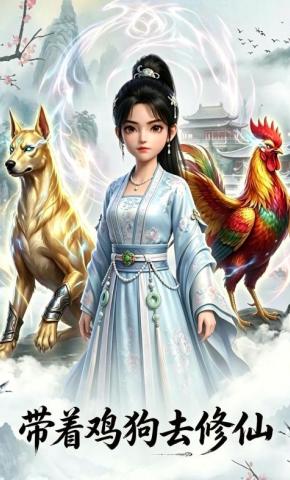 短剧《带着鸡狗去修仙》海报