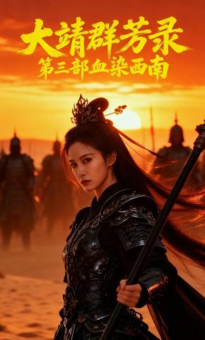 短剧《大靖群芳录第三部血染西南》海报