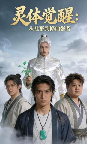 短剧《灵体觉醒：从社畜到修仙强者》海报