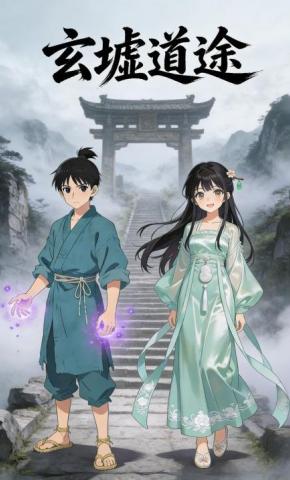 短剧《玄墟道途》海报