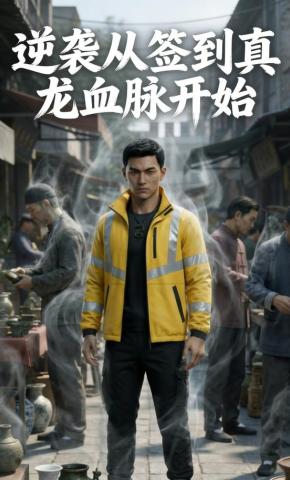 短剧《逆袭从签到真龙血脉开始》海报