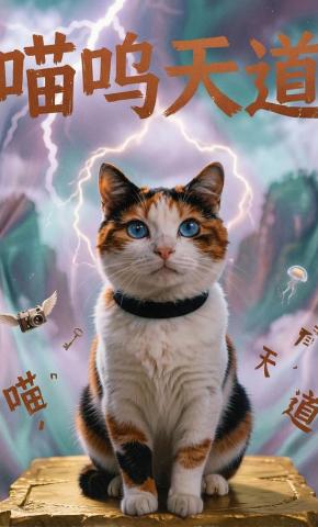 短剧《喵呜天道》海报