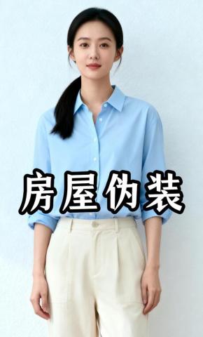 短剧《房屋伪装》海报