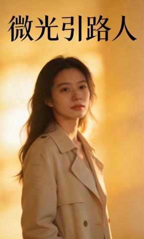 短剧《微光引路人》海报