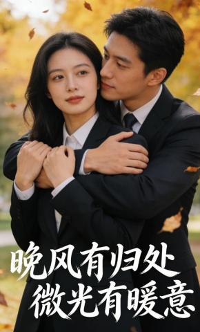 短剧《晚风有归处，微光有暖意》海报