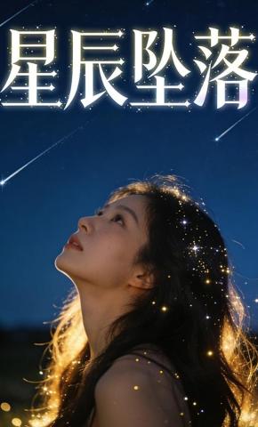 短剧《星辰坠落》海报