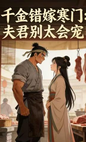 短剧《千金错嫁寒门：夫君别太会宠》海报