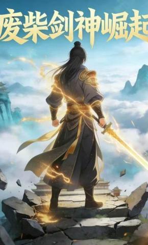 短剧《废柴剑神崛起1》海报