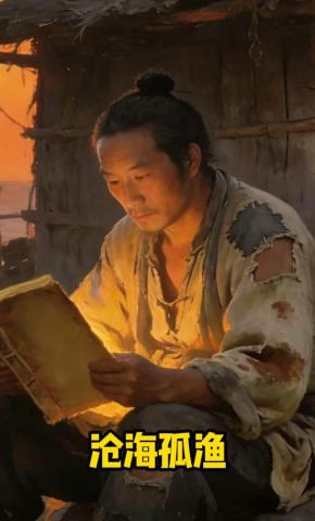 短剧《沧海孤渔》海报