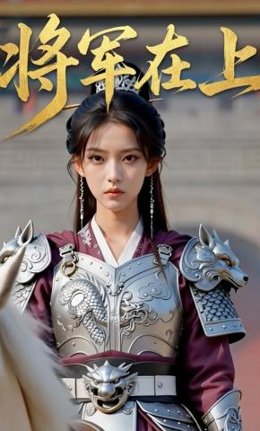 短剧《将军在上》海报