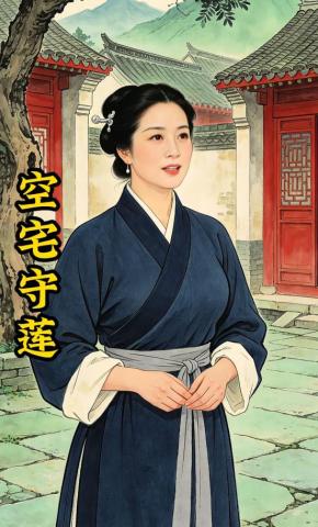 短剧《空宅守莲》海报