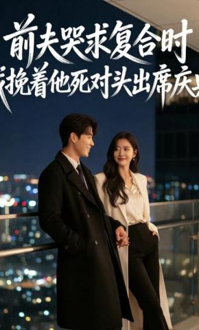 短剧《前夫哭求复合时，我挽着他死对头出席庆典》海报