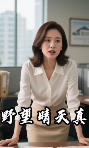 短剧《野望晴天真》海报