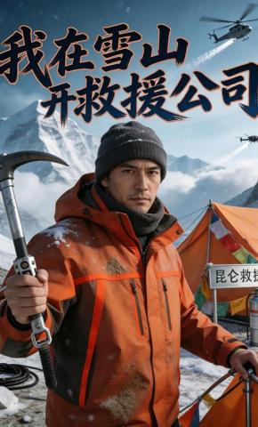 短剧《我在雪山开救援公司》海报