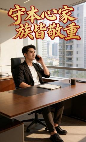 短剧《守本心家族皆敬重》海报