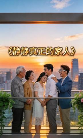 短剧《静静真正的家人》海报