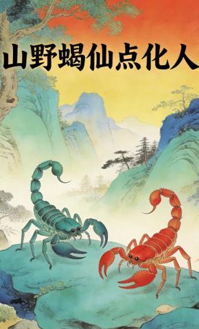 短剧《山野蝎仙点化人》海报