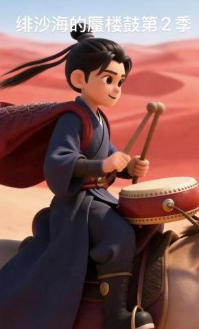 短剧《绯沙海的蜃楼鼓第2季》海报