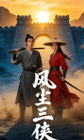 短剧《风尘三侠》海报