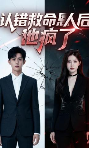 短剧《认错救命恩人后他疯了》海报