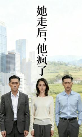 短剧《她走了，她疯了》海报