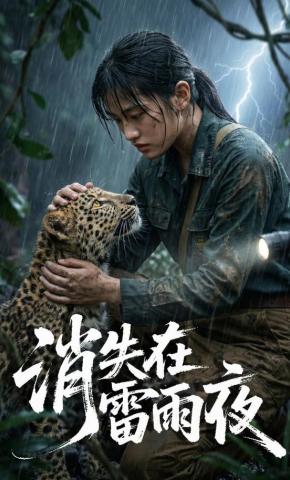 短剧《消失在雷雨夜》海报