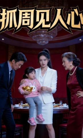 短剧《抓周见人心》海报