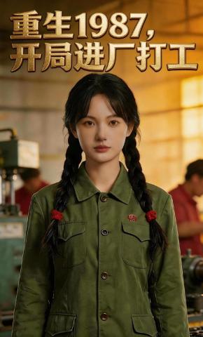 短剧《重生1987，开局进厂打工》海报