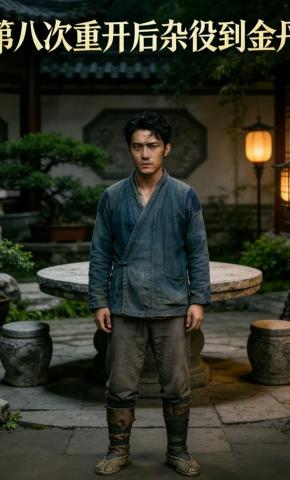 短剧《第八次重开后杂役到金丹》海报