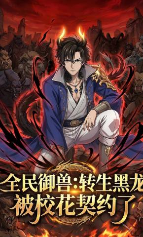 短剧《全民御兽：转生黑龙，被校花契约了》海报