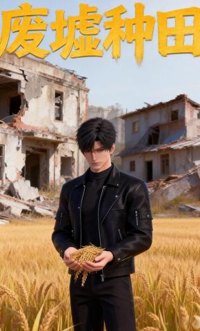 短剧《废墟种田》海报