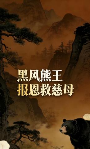 短剧《黑风熊王报恩救慈母》海报