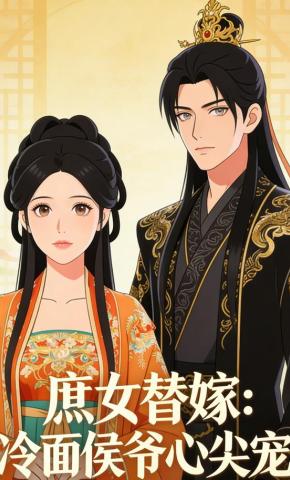 短剧《庶女替嫁：冷面侯爷心尖宠》海报