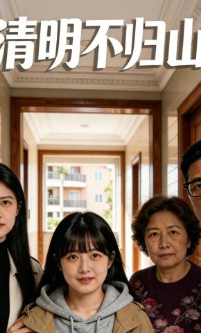 短剧《清明不归山》海报