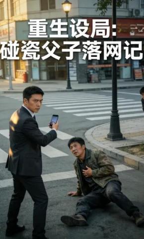 短剧《重生设局：碰瓷父子落网记》海报