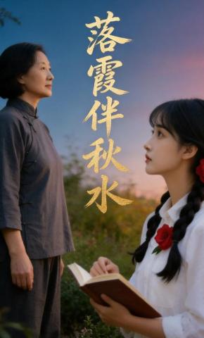 短剧《落霞伴秋水》海报