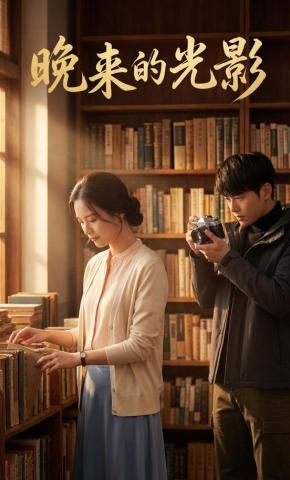 短剧《晚来的光影》海报