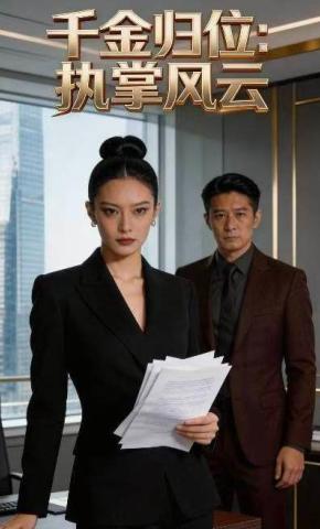 短剧《千金归位：执掌风云》海报