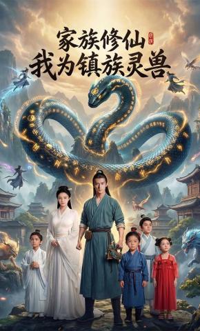 短剧《家族修仙：我为镇族灵兽》海报