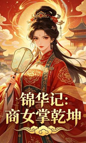 短剧《锦华记：商女掌乾坤》海报