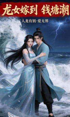 短剧《龙女嫁到钱塘潮》海报