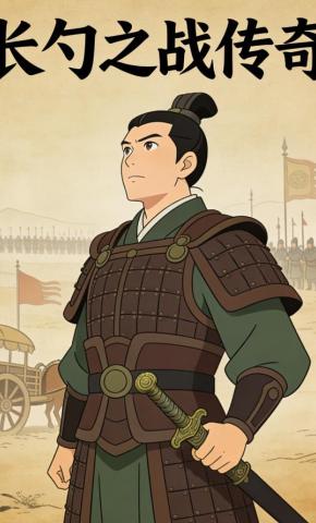 短剧《长勺之战传奇》海报