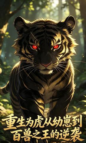 短剧《重生为虎从幼崽到百兽之王的逆袭》海报
