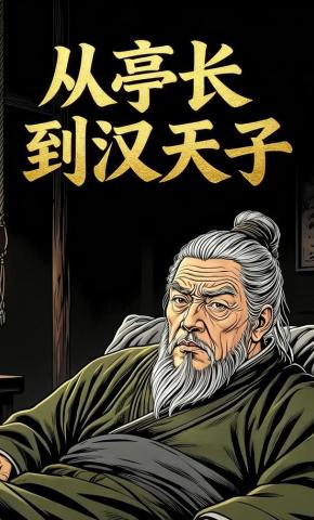 短剧《从亭长到汉天子》海报