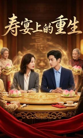 短剧《寿宴上的重生》海报