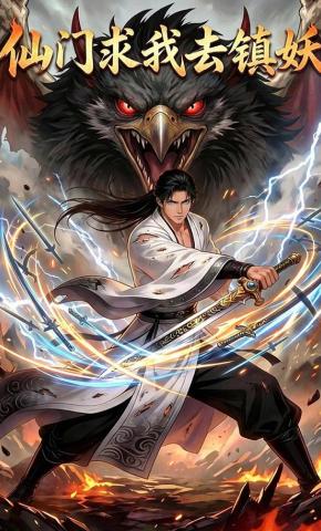 短剧《仙门求我去镇妖》海报