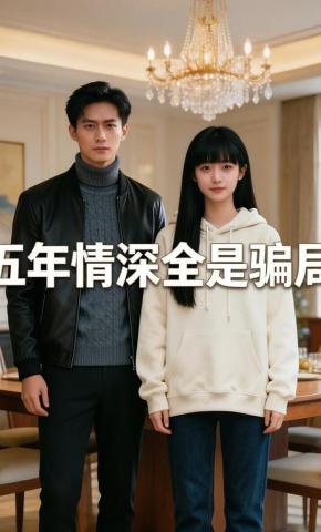 短剧《五年情深全是骗局》海报