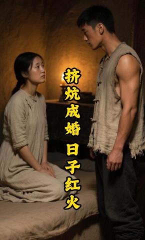 短剧《挤炕成婚日子红火》海报