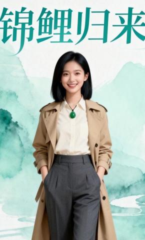 短剧《锦鲤归来》海报