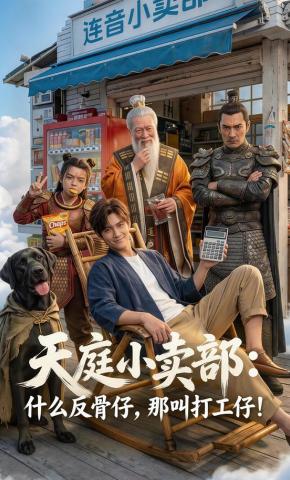 短剧《天庭小卖部：什么反骨仔，那叫打工仔！》海报